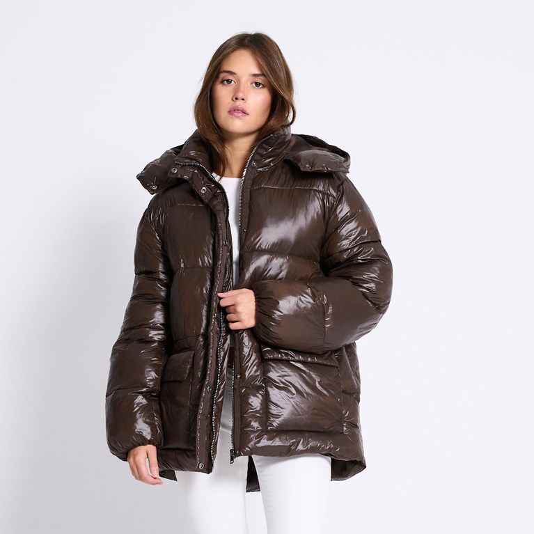 Puffer jacket "Rylie" Brown